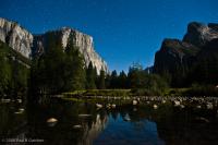 Moonlit Merced River
