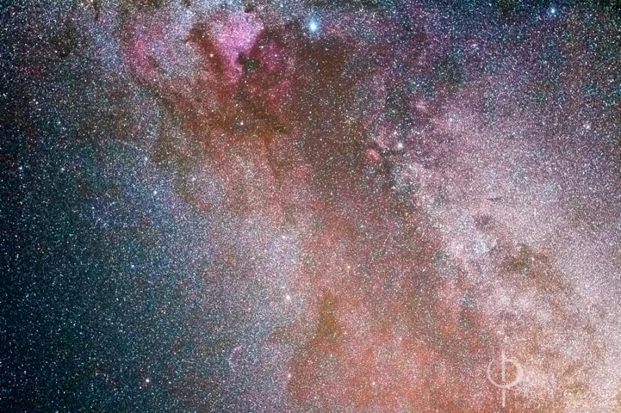 The constellation Cygnus in the Summer Milky Way / Nikon D70, 50mm, f/2.8, ISO400, 20 minutes