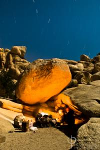 Camping in Joshua Tree National Park / Nikon D200, 17mm, f/7.1, ISO100, 10 minutes