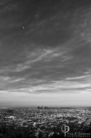 Moonrise over Los Angeles